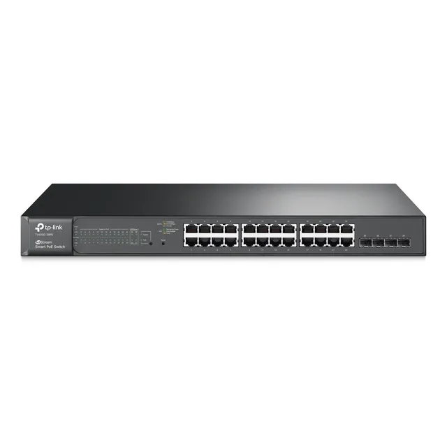 Switch Tp-link Jetstream De 24 Puertos + 4 Ranuras Sfp