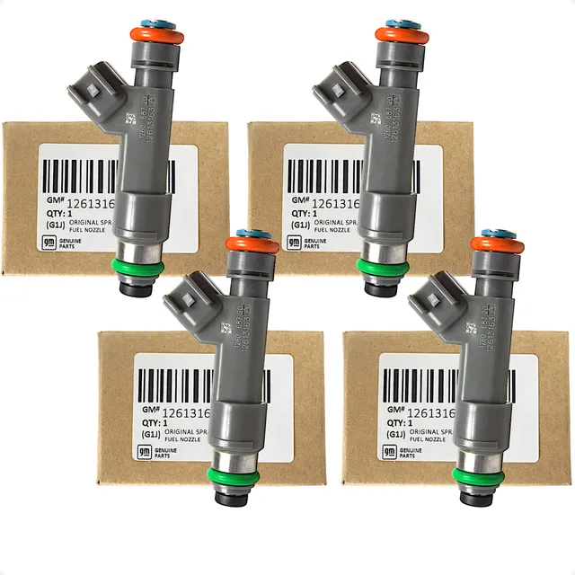 4x Bico Injetor Chevrolet Captiva 2.4 16v 12613163 Orig.
