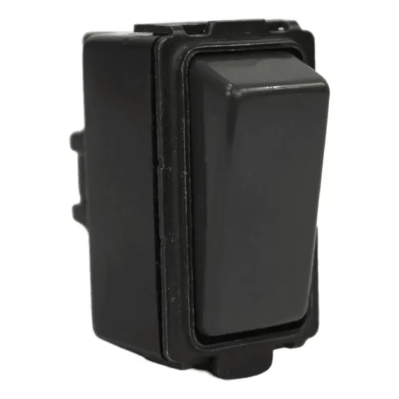 Pack 10 Modulo Interruptor 9/12 10a Negro(alternativo Magic)