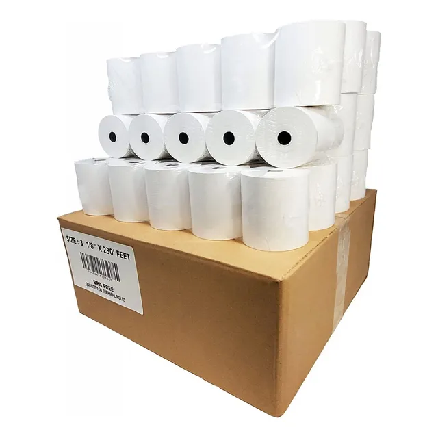 Rollo Termico 80x80 55g Packs X10 Unidades