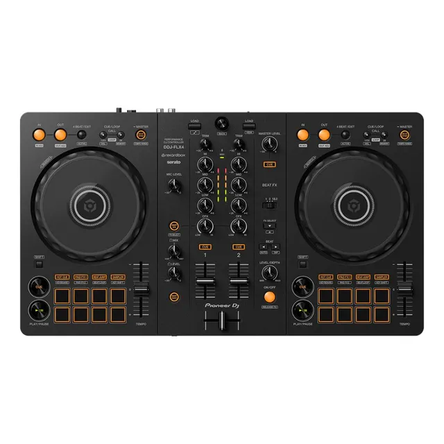 Controlador Dj Interfaz Pioneer Ddj-flx4 2 Canales - Plus