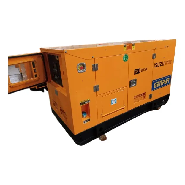Generador-planta Eléctrica Genpar 20 Kva 220-440v. Insonora
