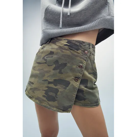 Short Falda Marca Zara Talla Xs