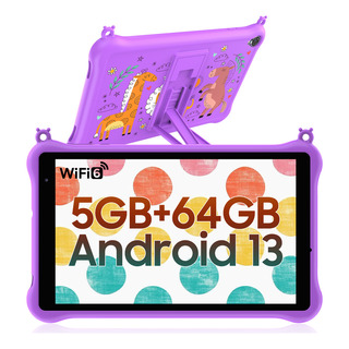 Tablet Blackview Tab 50 Kids 8 Pulgadas 64gb Rom 5gb Ram 5580mah Android 12 Auricular 3.5mm Tableta Violeta Tablet Blackview Tab 50 Kids 8 Pulgadas 64gb Rom 5gb Ram 5580mah Android 12 Auricular 3.5mm Tableta Violeta
