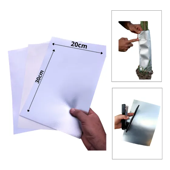 Protetor Caule E Planta Contra Formiga Papel Laminado C/500