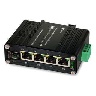 Throncom Conmutador Ethernet Gigabit Industrial De 4 Puertos Throncom Conmutador Ethernet Gigabit Industrial De 4 Puertos