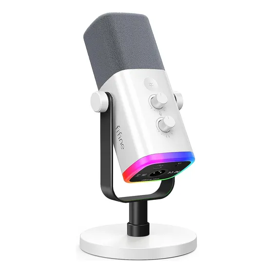 Micrófono Fifine Xlr/usb Para Streaming Y Podcas