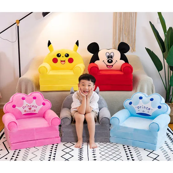 Sofá Cama Peluche Para Niños Y Niñas Colchoneta Guarderia