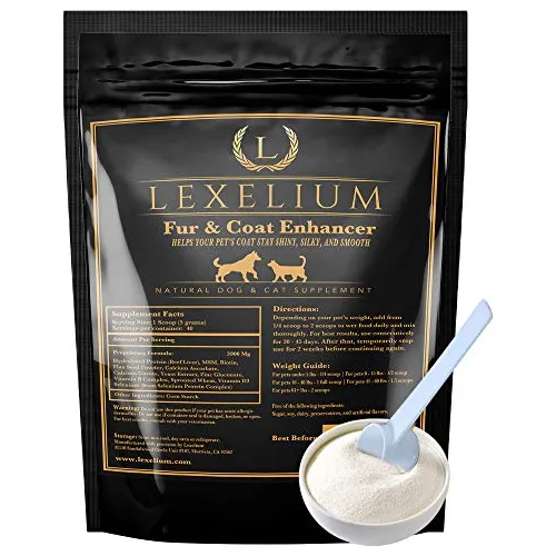 Lexelium Dermatitis Suplemento De Piel Y Abrigo Para Jwkyo
