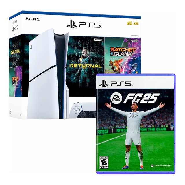 Consola Playstation 5 Slim Bundle Ratchet + Ea Sports Fc 25