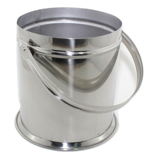 Balde Inox Cirúrgico Hospitalar Capacidade De 5 Litros Balde Inox Cirúrgico Hospitalar Capacidade De 5 Litros