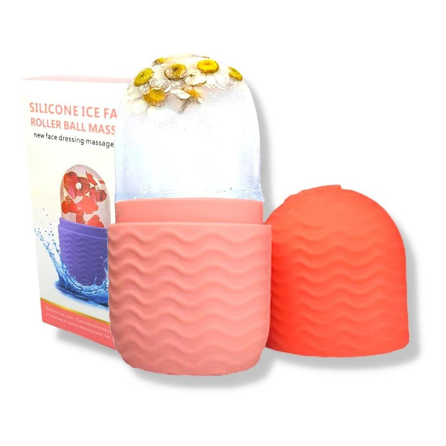 Massageador Para O Rosto Ice Em Silicone Cor Roxo Massageador Para O Rosto Ice Em Silicone Cor Roxo