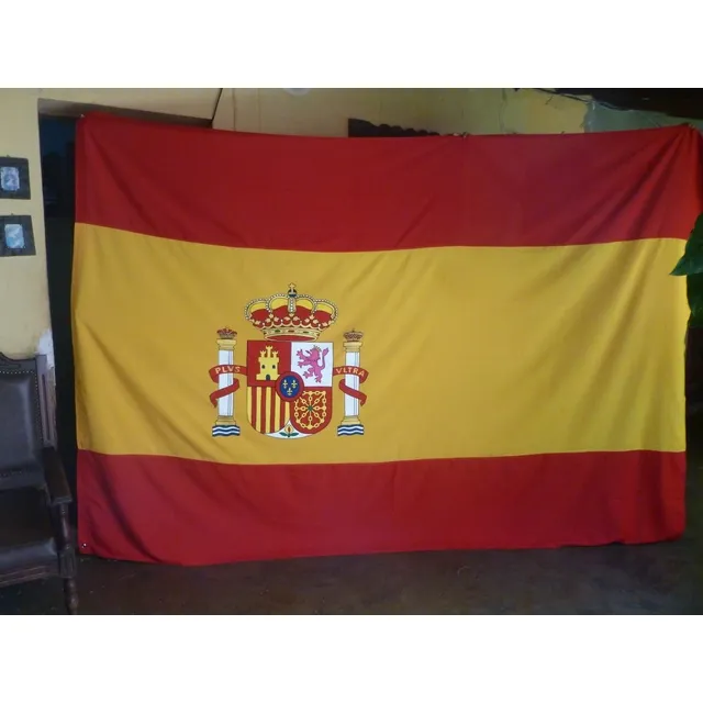 Bandera De España De 3 Mts Por 2 Mts. Fabricantes.
