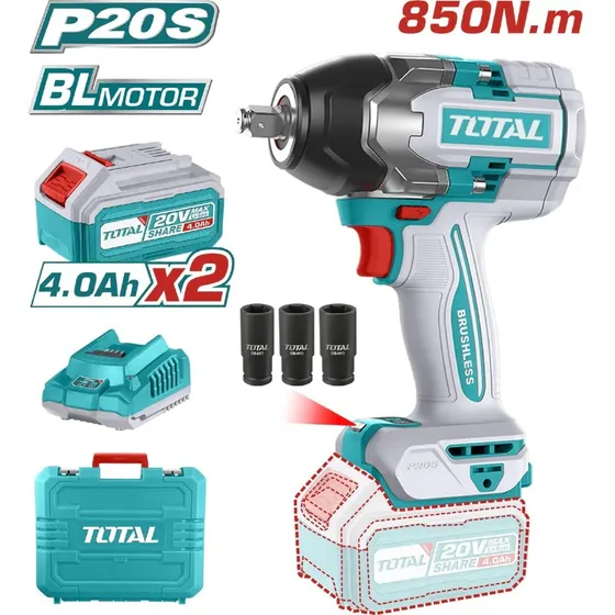 Pistola Llave Taladro De Impacto Inalambrica 850nm