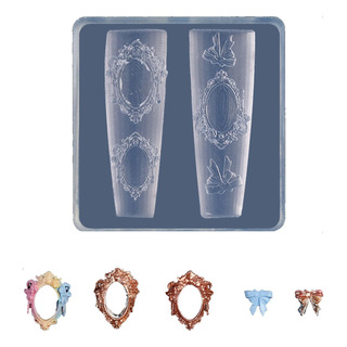 Molde De Silicona Para Uñas Molde Para Uñas Moldes De Resina Molde De Silicona Para Uñas Molde Para Uñas Moldes De Resina