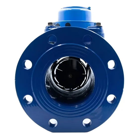 Medidor De Agua De 6  Bridado De Turbina 