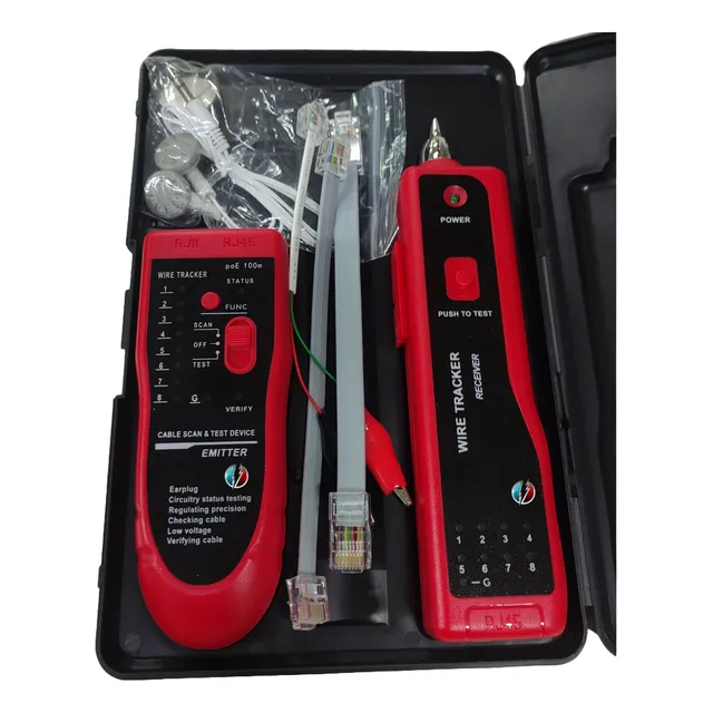 Tester Probador Cable De Red Utp Y Telefonico Rj45 Rj11