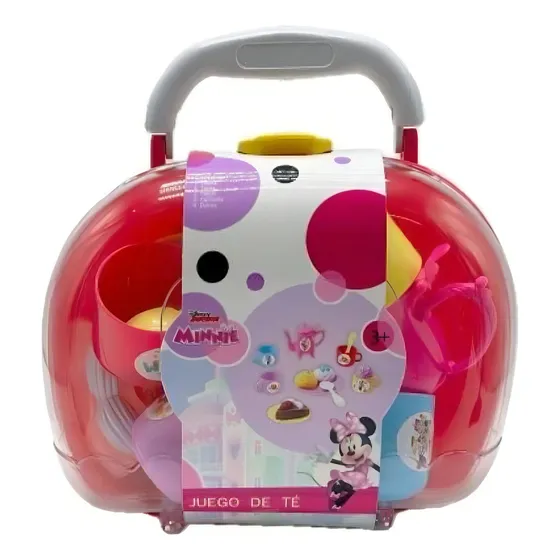 Set Maletin Juego De Té Minnie Mouse