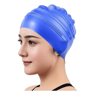 Gorro De Natación Mujer Elástico Silicona Impermeable Hombre Gorro De Natación Mujer Elástico Silicona Impermeable Hombre