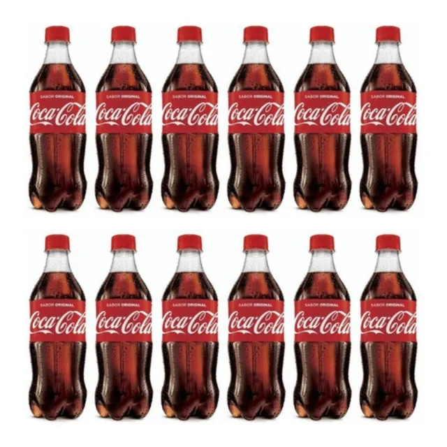 Coca Cola Botella 500 Ml Original Pack X 12 Gaseosa