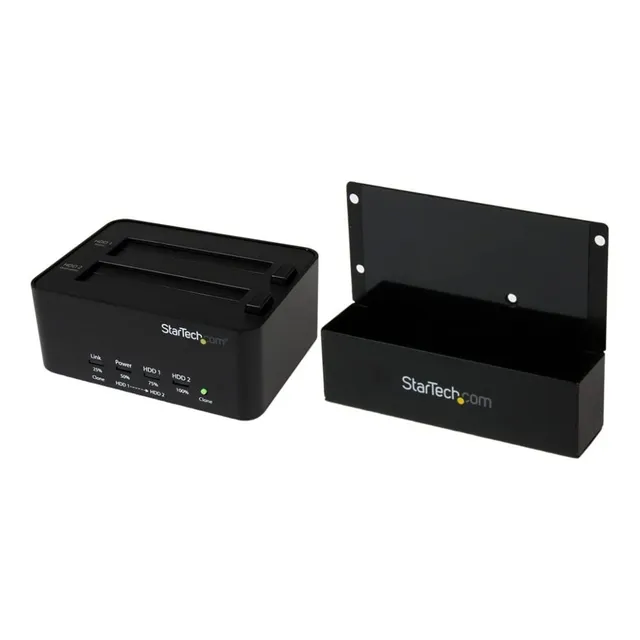 Startech Duplicador Y Borrador De Disco Duro Dual Bay Y Adap