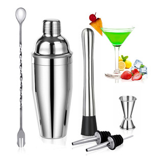 Kit Bar Cóctel Accesorios 6 Piezas Barman Jigger Utensilios Kit Bar Cóctel Accesorios 6 Piezas Barman Jigger Utensilios