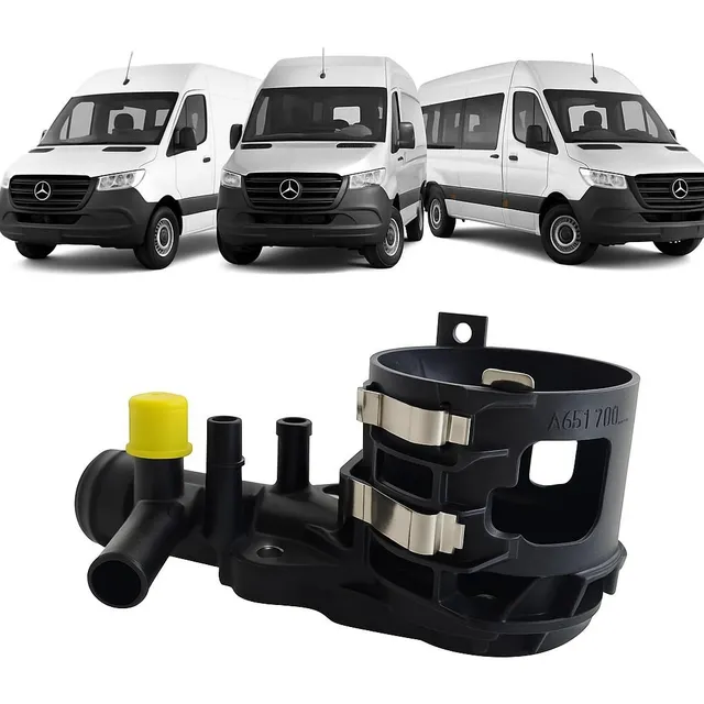 Bocal Suporte Cavalete Filtro Sprinter - 3 Furos A6512001556