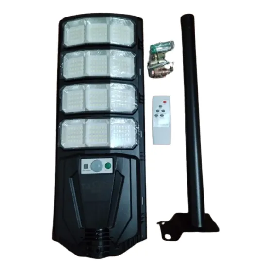 Foco Solar Grande 12 Celdas 800 Watt Control Remoto Fierro