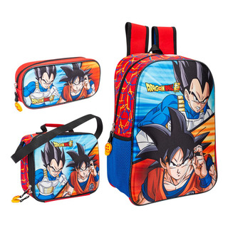 Kit Escolar Mochila Lapicera Lonchera Dragon Ball Z 006a Kit Escolar Mochila Lapicera Lonchera Dragon Ball Z 006a