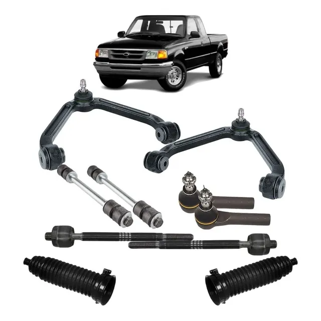 Kit Bandeja Ranger 2000 Terminal Barra Axial Bieleta Coifa