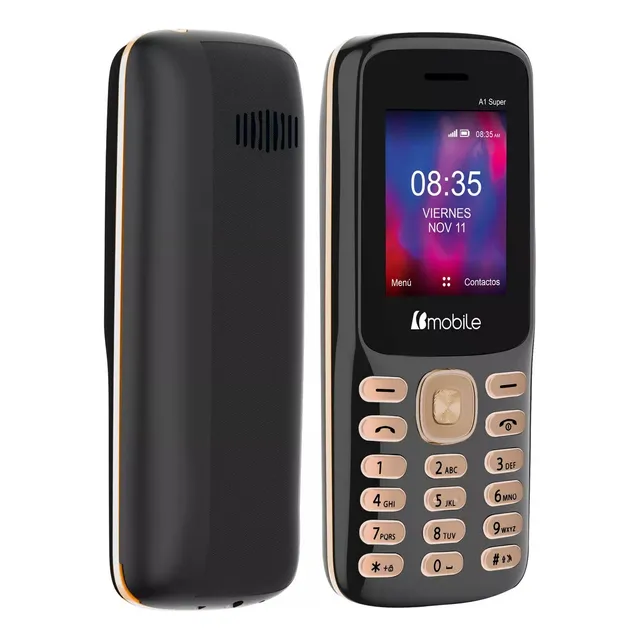 Celular Barrita Básico Desbloqueado Dual Sim Bateria Larga Duración Llamadas Y Mensajes Resistente