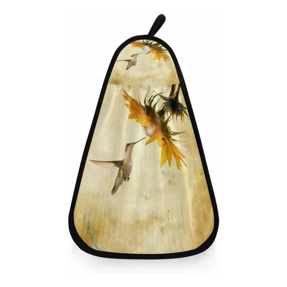 Kaariok Colibri Vintage Girasol Colgante Toalla Mano Cocina