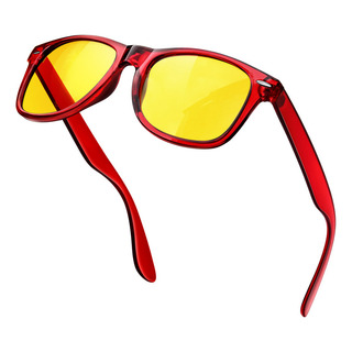 Lentes Nocturnos Manejar Hombre Mujer Clásicos Retros Rojos Lentes Nocturnos Manejar Hombre Mujer Clásicos Retros Rojos