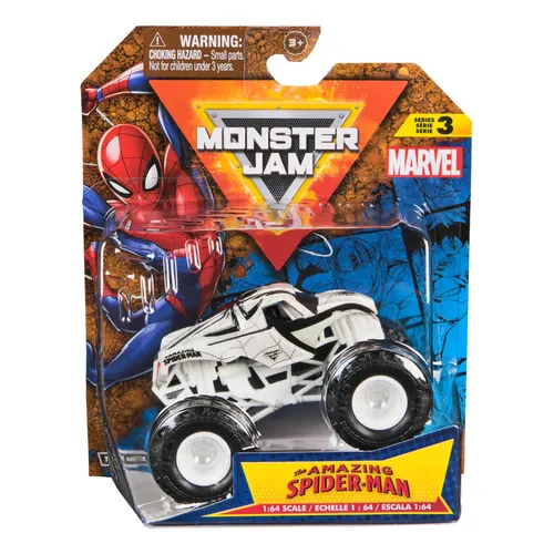 Die-cast Monster Jam Marvel S.h.i.e.l.d. Truck 1:64 | MercadoLivre