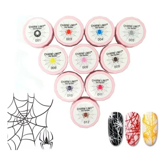Gel Spider Charm Limit Miss Cherry Gel Spider X12 5g