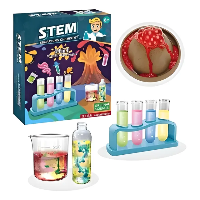 Kit De Ciencia 14 Experimentos Stem Piki.uy