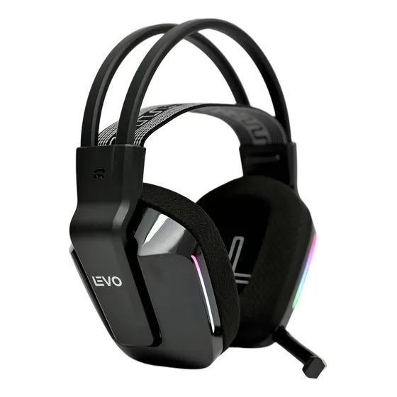 Audífono Gamer Inalámbrico Zenit Elite Bluetooth Rgb Levo
