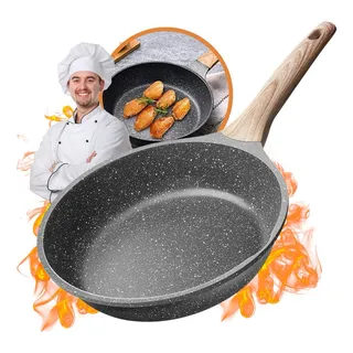 Frigideira Ceramica Antiaderente Cozinha Fogão Cooktop Indução E Gås Frande Aluminio 24cm Tippi Frigideira Ceramica Antiaderente Cozinha Fogão Cooktop Indução E Gås Frande Aluminio 24cm Tippi