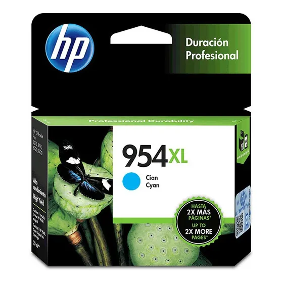 Tinta Hp 954xl L0s62al Cyan Of Pro 8710/8720/8730