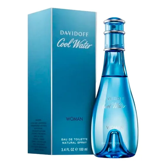 Perfume Davidoff Cool Water Woman 100ml Original