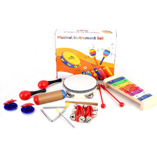 Eastrock Juego De Instrumentos Musicales De 13 Piezas, El Me Eastrock Juego De Instrumentos Musicales De 13 Piezas, El Me