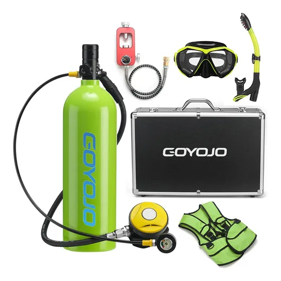 Equipo De Buceo De 2l, Botella De Oxígeno, Juego De Snorkel