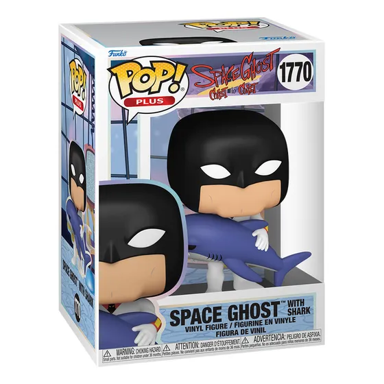 Funko Pop Plus Space Ghost With Shark #1770 Space Ghost