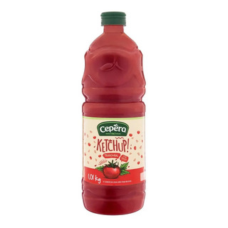 Ketchup Tradicional Garrafa 1,01kg - Cepêra Ketchup Tradicional Garrafa 1,01kg - Cepêra