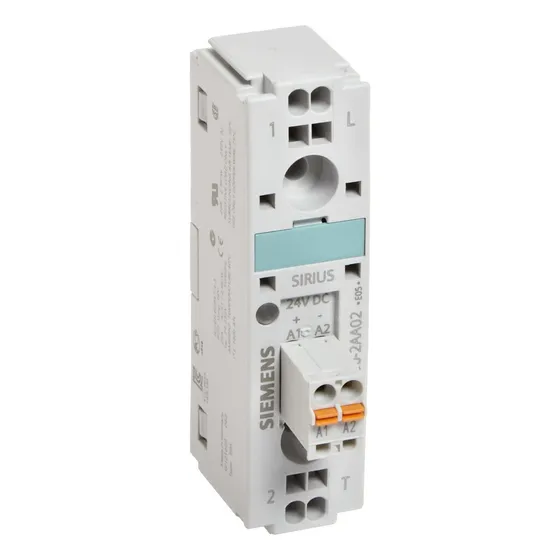 Siemens 3rw30 13-2bb14 Arranque Suave, Terminales Tipo Resorte, Tamaño S00, Voltaje De Funcionamiento Nominal De 200-480v, Voltaje De Alimentación De Control De 110-230v, Corriente Operativa Nominal