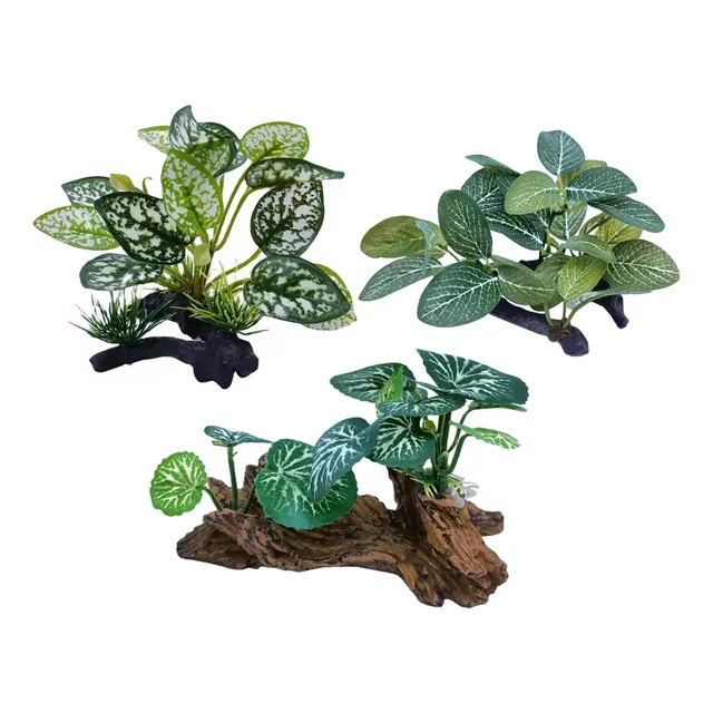 M2cbridge Plantas Artificiales Para Peceras, Plantas De De