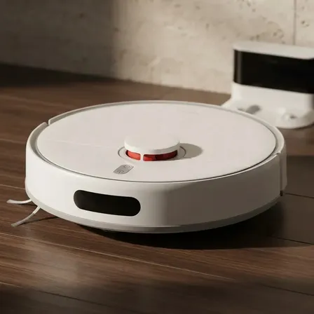 Robô aspirador Xiaomi Vacuum S40C E101 5000pa Passa pano Limpeza automática Branco Lacrado