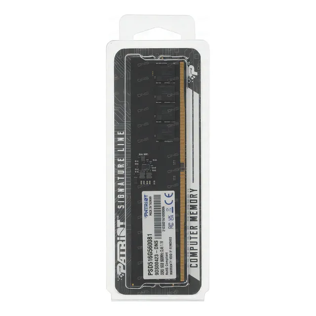 Memoria U-DIMM Patriot Signature Ddr5 de 16 GB/5600