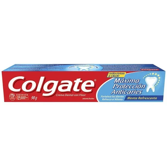 Colgate Pasta Dental De 90 Grs X5 Roja Con Calcio Común Tcec