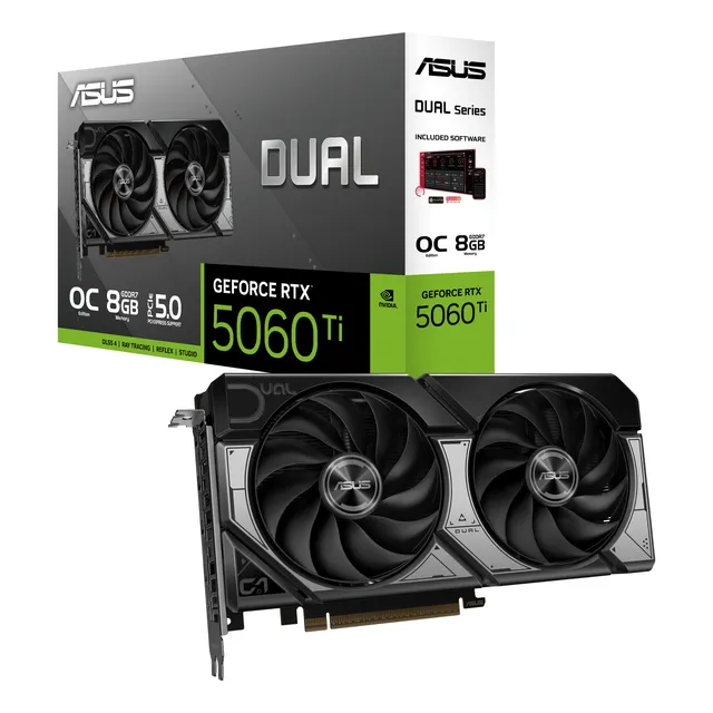 Tarjeta De Video Asus Dual-rtx5060ti-o8g 128bit, Pci-e 5.0